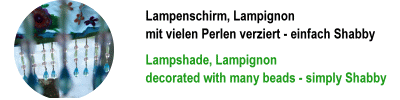 Gartenlaterne - Lampenschirm